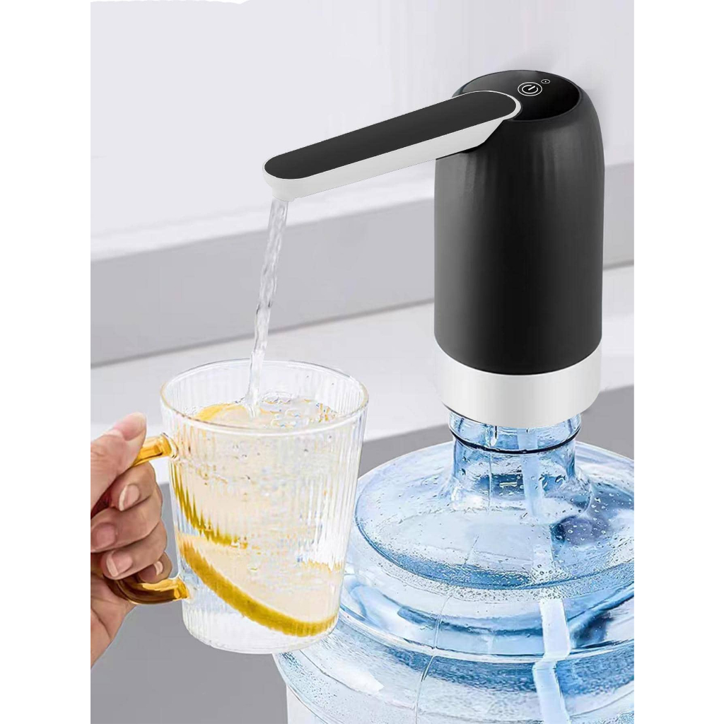 Bomba Elétrica Universal com Carregamento USB para Galão Garrafão de Água