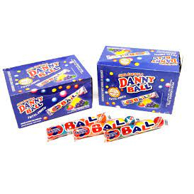 Chiclete Sortido Danny Ball - KIT C/ 4 PACOTINHOS