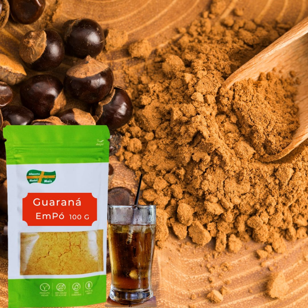 GUARANA EM PO NUTRIMAIS 100GR | Shopee Brasil