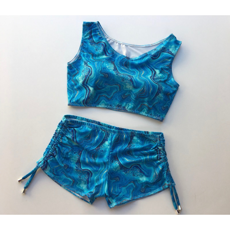 Conjunto biquíni short e Top comportado moda evangélica | Shopee Brasil