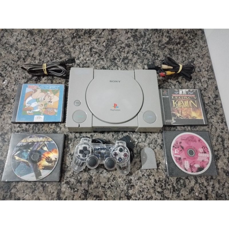 Playstation 1 Ps1 Fat Desbloqueado Modelo Scph 9001