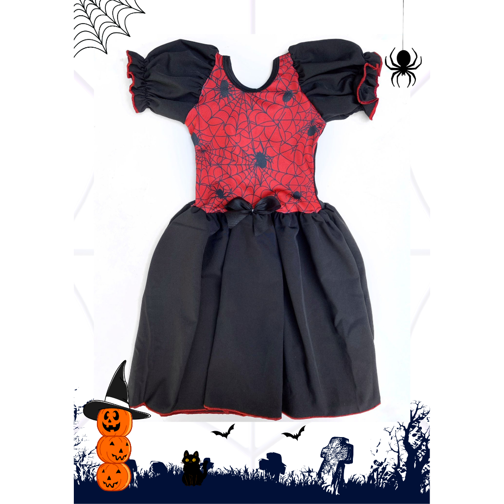 Fantasia Infantil Menina Halloween Morcego Vampiro Barato Luxo Dias Das  Bruxas Bruxinha Vampirinha Wandinha Kit 2 Peças - Meimi Amores - Fantasias  para Crianças - Magazine Luiza