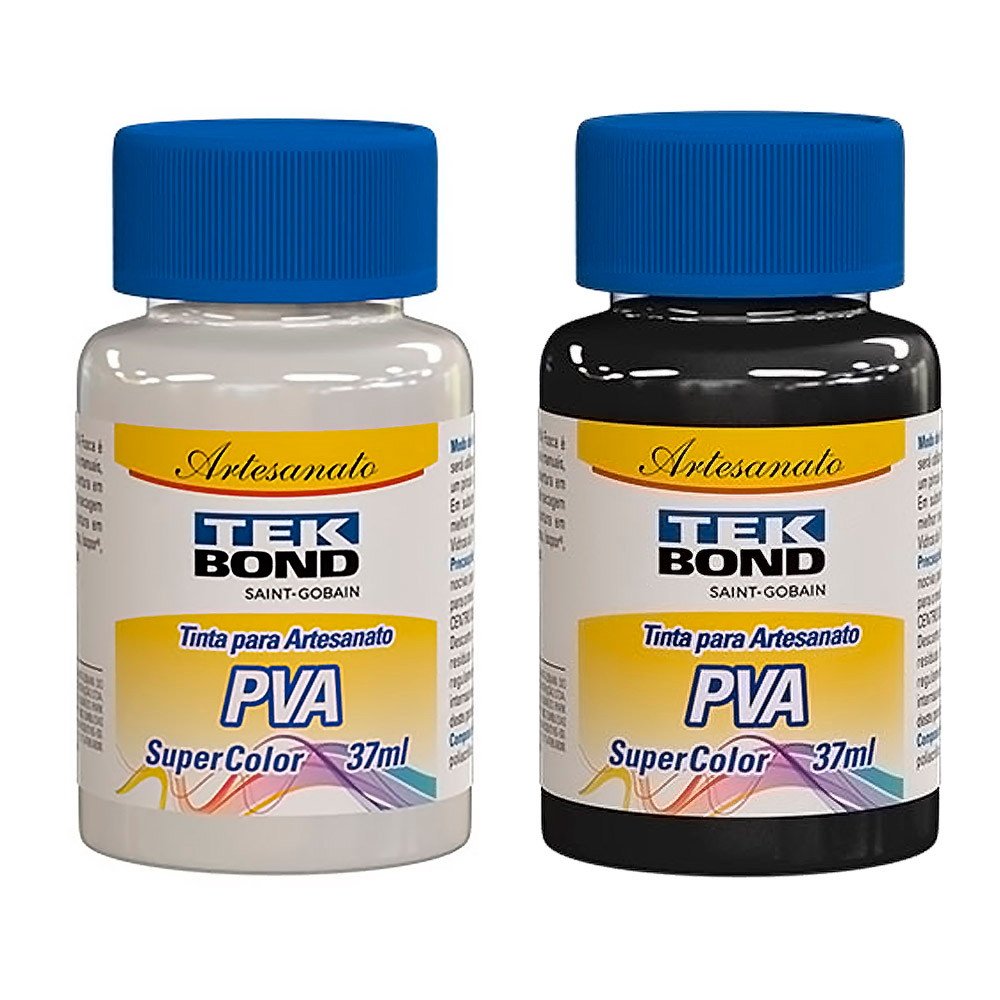Tinta Para Artesanato PVA 37ml - Tekbond ( ESCOLHA A COR )