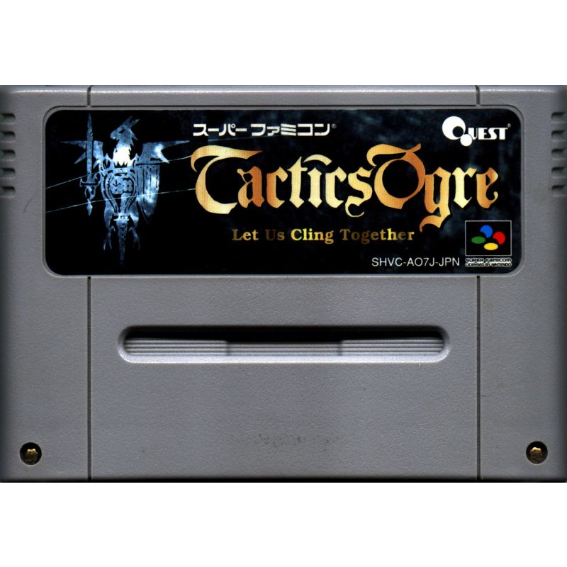 Tactics Ogre - Famicom Super Nintendo - JP Original | Shopee Brasil