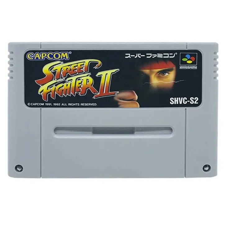 Street Fighter 2 - Famicom Super Nintendo - JP Original