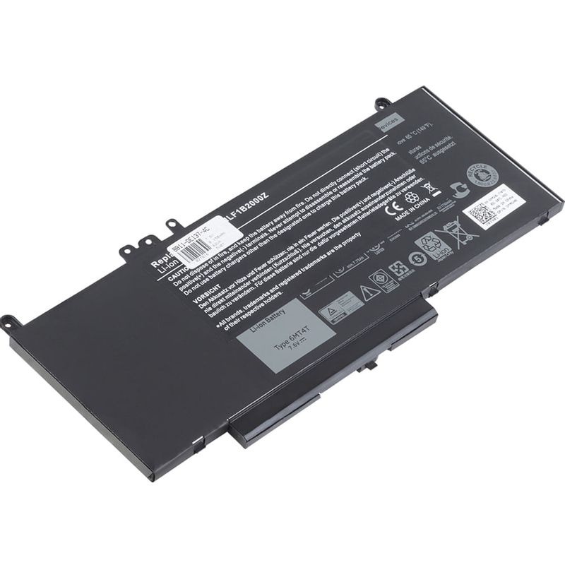 Batteria 6MT4T 62Wh Originale Laptop Dell Latitude E5270 E5470 E5570 - Foto 2