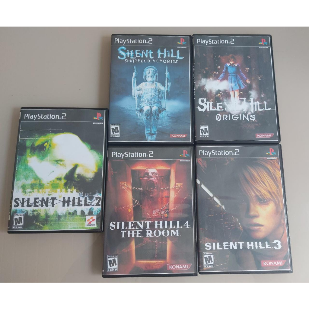 Todos Os jogos de Silent Hill para ps2 dublados e legendados