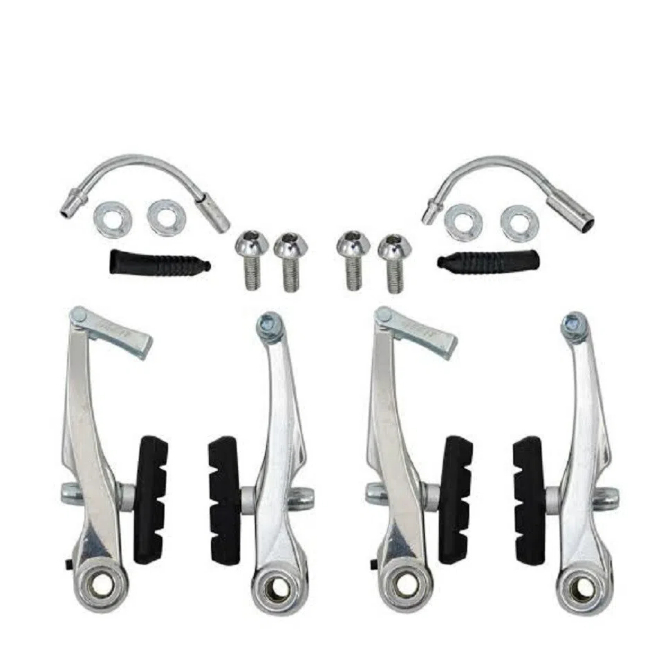 Par Freio V Brake GTA Alumínio C/ Sapata Orbital Bike Mtb