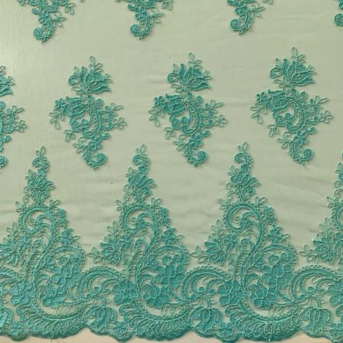 Tecido Tule Bordado (01m x 1,30m) Promoção