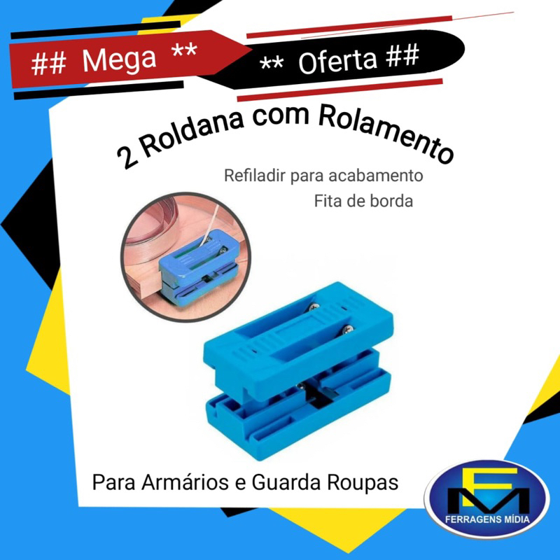 Refilador de Fita de Borda e Acabamento em Mdf