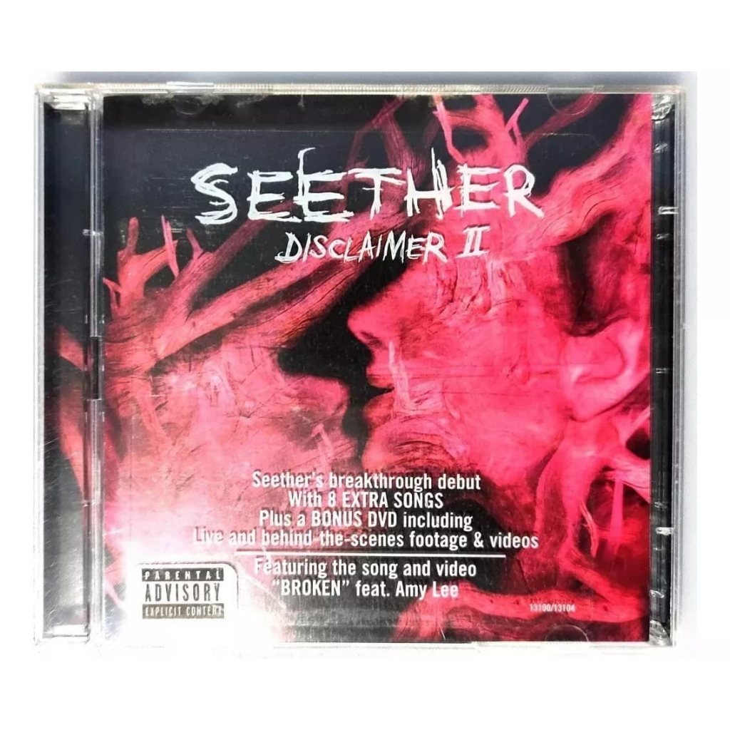 CD Seether - Disclaimer II 2 Bonus DVD Importado EUA - Amy Lee | Shopee ...