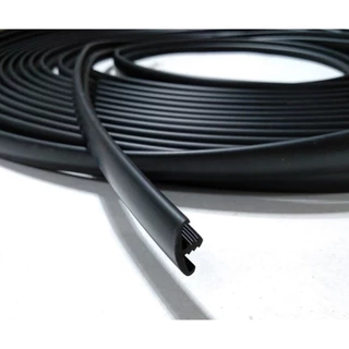 Perfil T 2 abas POPMOV Pvc Borracha 16,5mm 2 Abas Mdf 15mm Fliperama 10mts (rolo com 10 metros)
