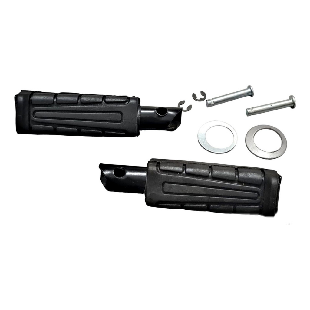 Par de Pedaleira Traseira Lander250 Tenere250 Fazer150 Factor Ybr125 Xtz125 Nacional