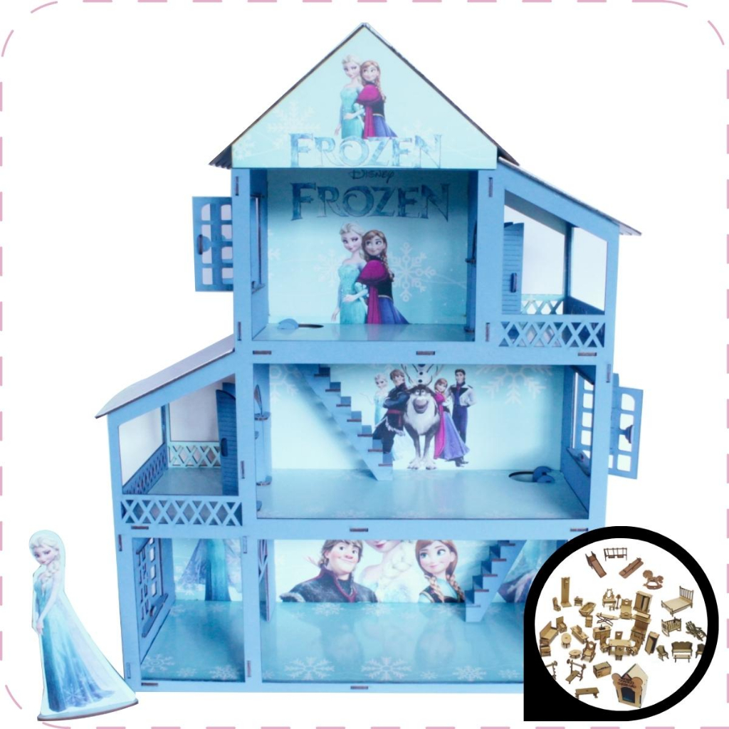 Boneca Elsa + Anna Disney Frozen Viagem 34cm - Mimo Toys em Promoção na  Americanas