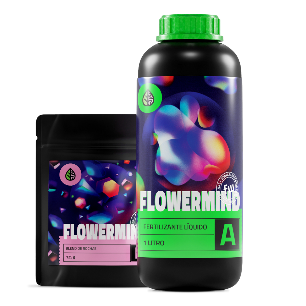 Kit Nutrição Fertilizante Flowermind 1 Litro | Shopee Brasil