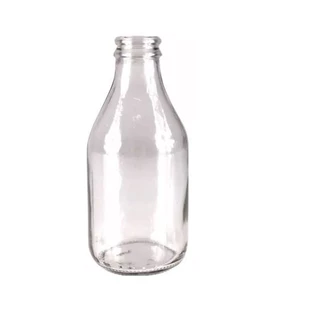 25 Garrafa de vidro coquinho liso 200 Ml