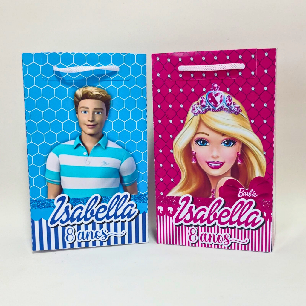 Jogo da Velha Personalizado Barbie Dreamhouse Adventure