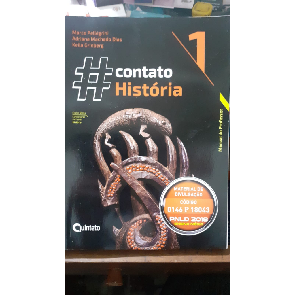 LIVRO-CONTATO HISTORIA -1 ANO-ENSINO MÉDIO-2016 -( PROFESSOR) MARCO ...