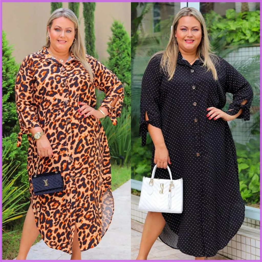 Vestido Manga 3 4 Plus Size na Black Friday 2025 | BuscaProdutos