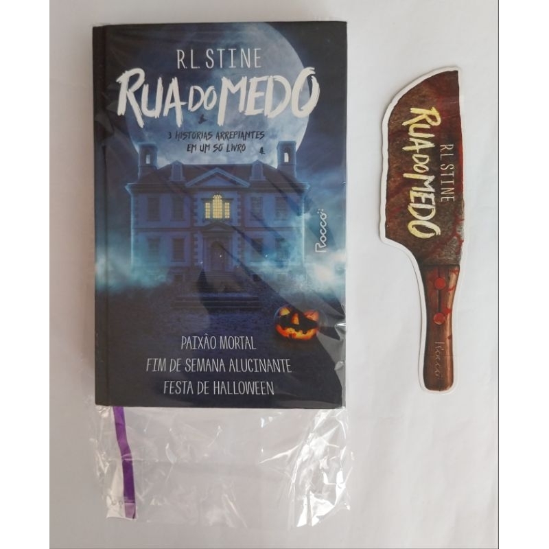 Livro Rua Do Medo - R L Stine - Rocco ( Capa Dura ) | Shopee Brasil