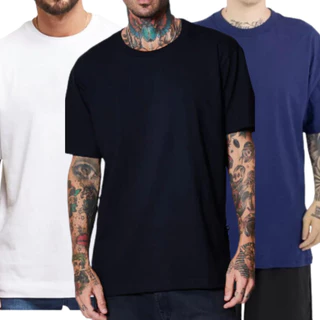 Camiseta Streetwear Masculino 100% Algodão Premium