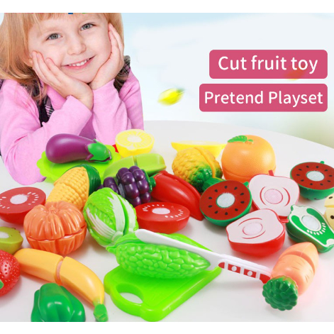 Frutas Brinquedo Infantil Fogão De Vegetais Cozinha Brincar Masculino Da Casa