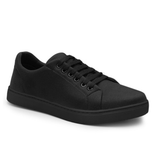 Tênis Casual Masculino Leve Sapatênis Sola Preta