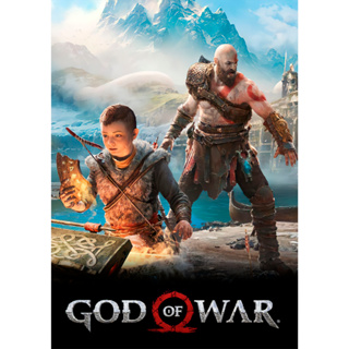 Quadro Decorativo God Of War Ragnarok 29x40 Com Moldura