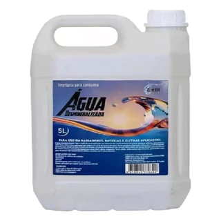 Água Desmineralizada Radiador Reservatório Bateria 5L