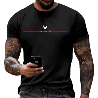 Camiseta Masculina Shopping Academia New York City 100% Algodão - Envio Imediato