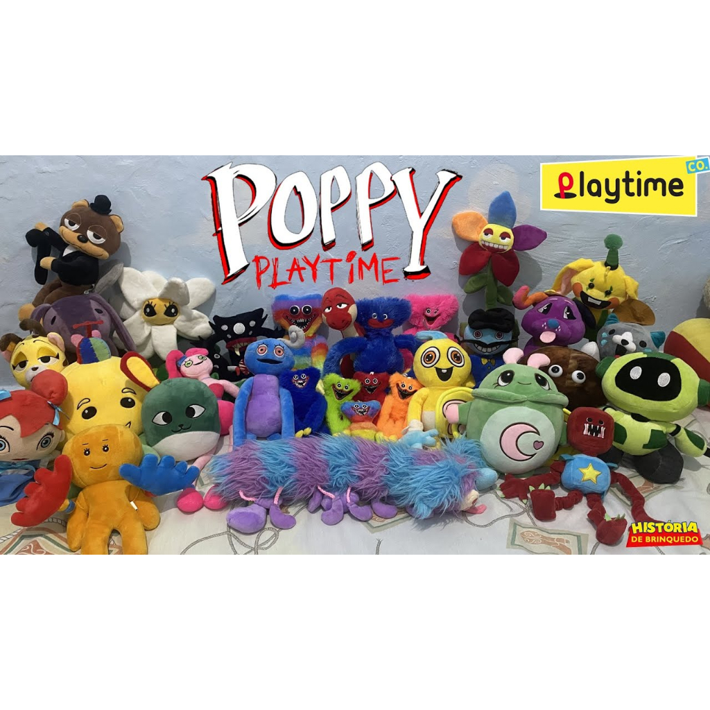 Poppy Playtime Capítulo 1, 2 & 3 (Project: Playtime) - Pelúcias