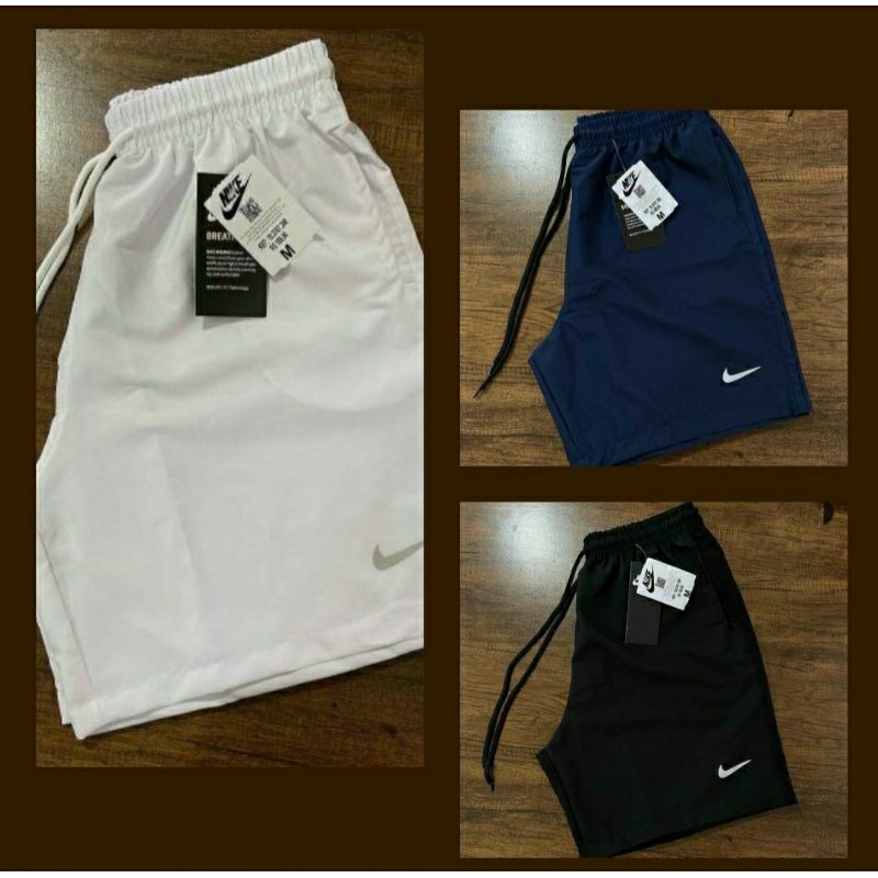 Short Tactel Masculino com elastano Bermuda Tactel com logo refletivo ideal para esporte corrida treino
