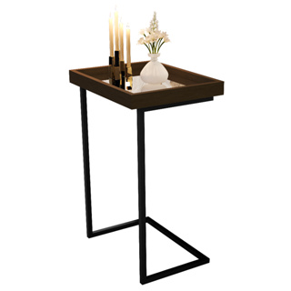 Mesinha Lateral e Apoio de Sofá Para Notebook Home Office JB 4774 - Loja Decore Agora