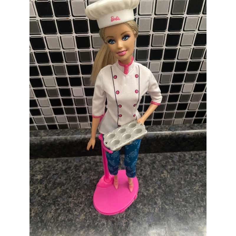 Jogo De Cozinha Barbie Meninas Rosa Grande Kit Completa Luxo