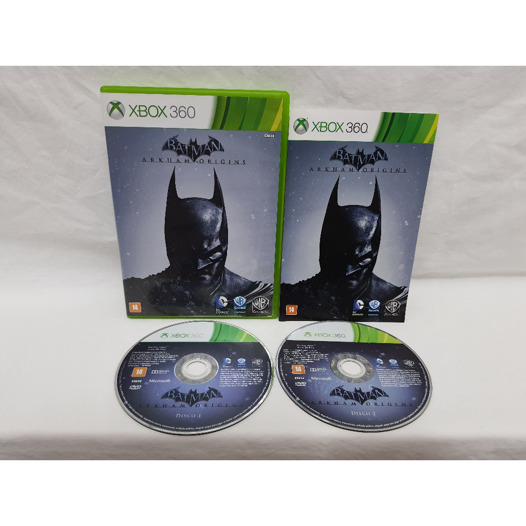 Batman Arkham Origins Xbox 360 Original Novo Lacrado