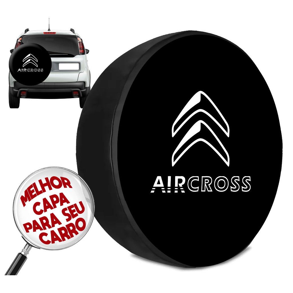 Capa Protetora Para Estepe Aircross Aro 14/15/16 Mega Resistente Sol ...