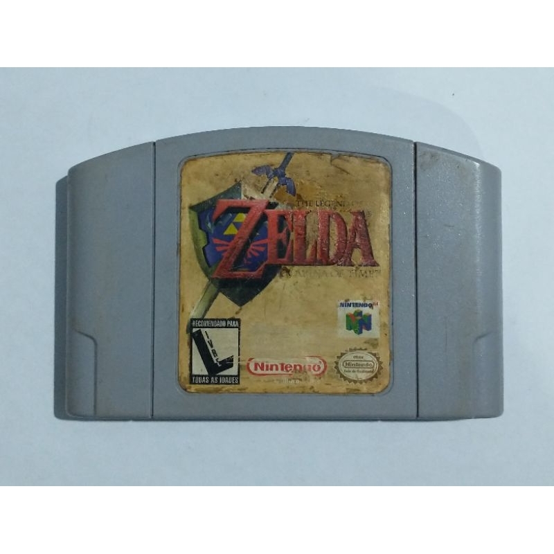 Fita Legend Of Zelda Ocarina Of Time N64 Em Pt Br