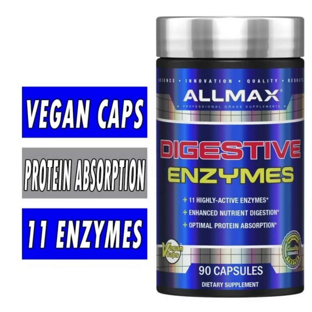 Allmax Digestive Enzymes - Suplemento Digestivo de Alta Qualidade ...