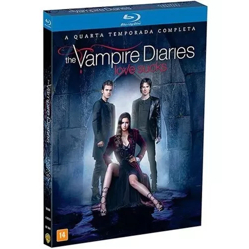 Blu-ray The Vampire Diaries - 4ª Temporada Completa - Box 4 Discos ...