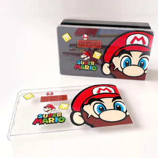 Capa Case Película Nintendo Switch Dock Station V1/V2 Mario