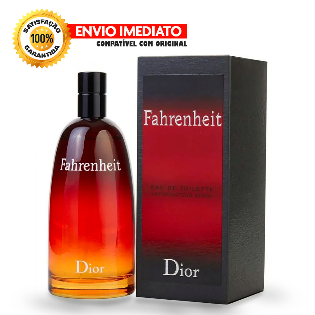 Perfume Masculino Importado Farenheit 100 Ml