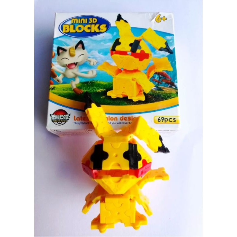 Block pikachu hot sale