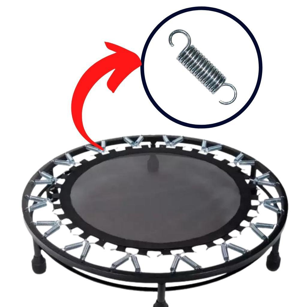 kit com 10 Molas para Jump de Academia Mini Cama Elástica E Trampolim ...