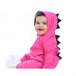 Recém Nascido Macacão Dino Baby Roupa Roupinha Dinossauro Bebê