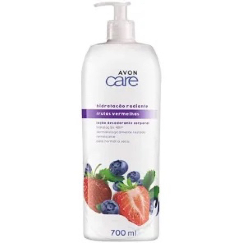 Hidratante Frutas Vermelhas Avon Care 700 Ml Shopee Brasil 