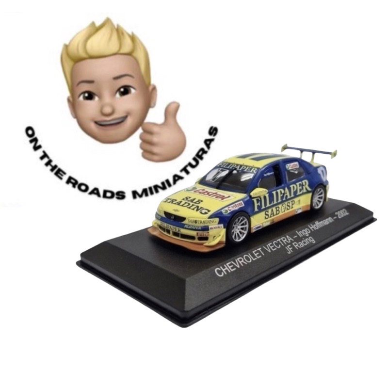 Miniatura Stock Car Chevrolet Vectra Ingo Hoffmann 2002 1/43