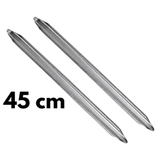 Kit 2 Espátula Para Pneu Borracheiro Chata De 18 Pol. 45cm