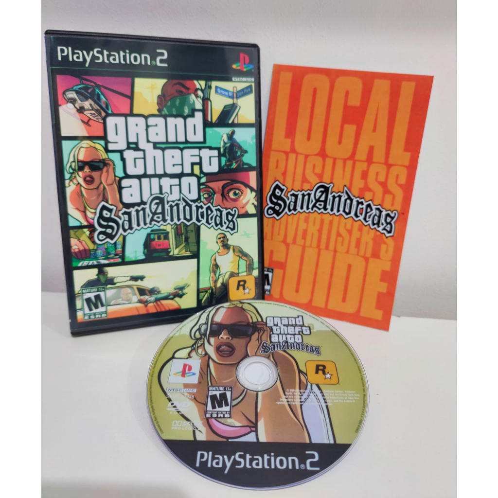 Gta San Andreas PtBr - PS2 | Shopee Brasil