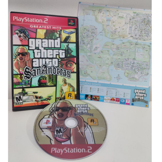 Grand theft auto San Andreas map for ps2!!! : r/ps2