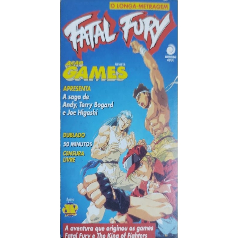 Fatal Fury: Wild Ambition Patch Mídia Preta Playstation 1